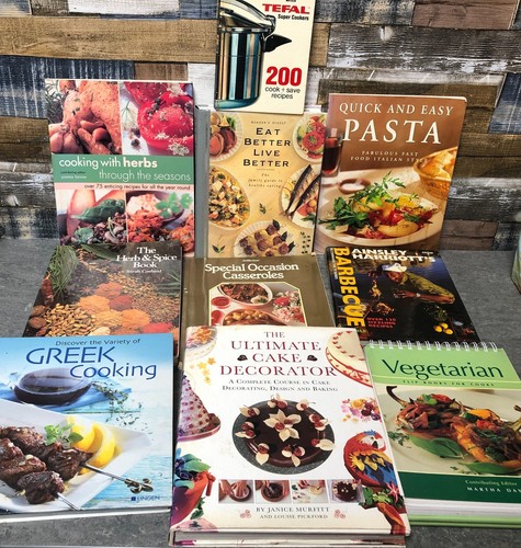 Bundle cookery books - bundle,